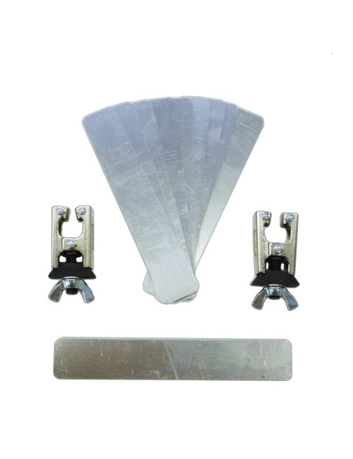 Kit 2 Klemmen + 10 Adjust.Sheets Voor Nitr.Pl.Weld.